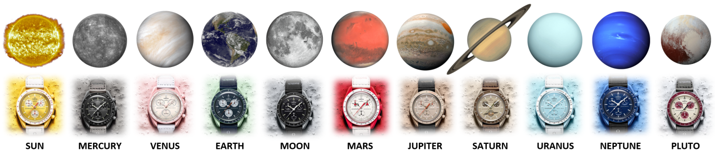 Omega-x-Swatch-11-piece-total-collection-with-planet-reference