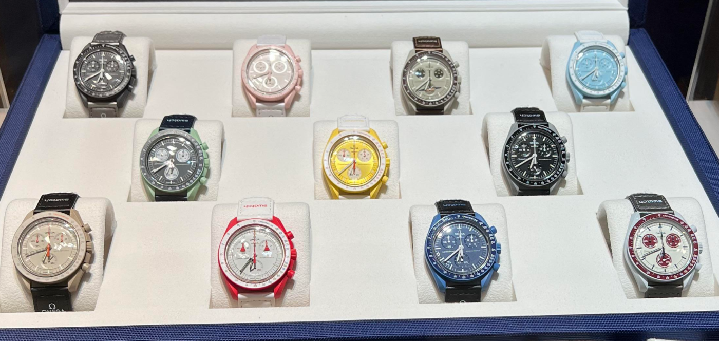 Omega and Swatch Just Collaborated on the Most Colorful