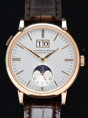 A. Lange & Söhne Saxonia Moon Phase Rose Gold