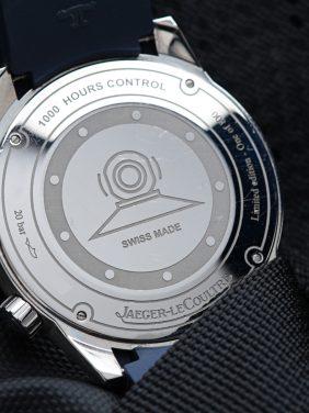 Back side of the Jaeger-LeCoultre Polaris Limited edition watch.
