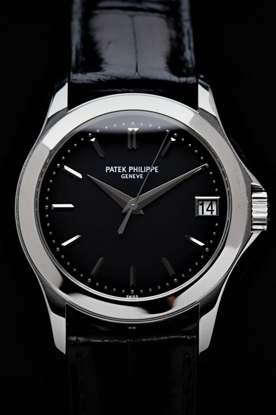 Patek Philippe Calatrava Darth Platinum watch