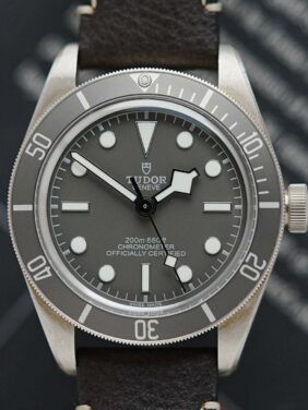 Tudor Black Bay Fifty-Eight 925 featured under white light.