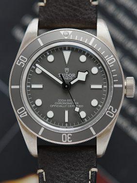Tudor Black Bay Fifty-Eight 925 featured under white lighting.