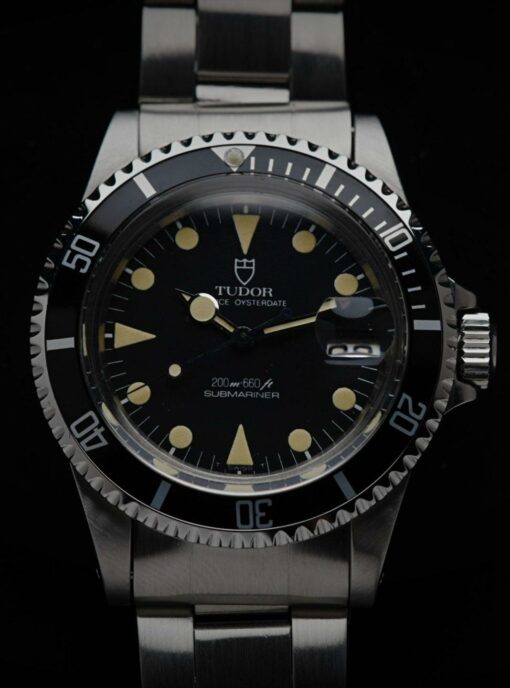 Tudor Submariner Lollipop Hands Perfect Patina 76100 watch