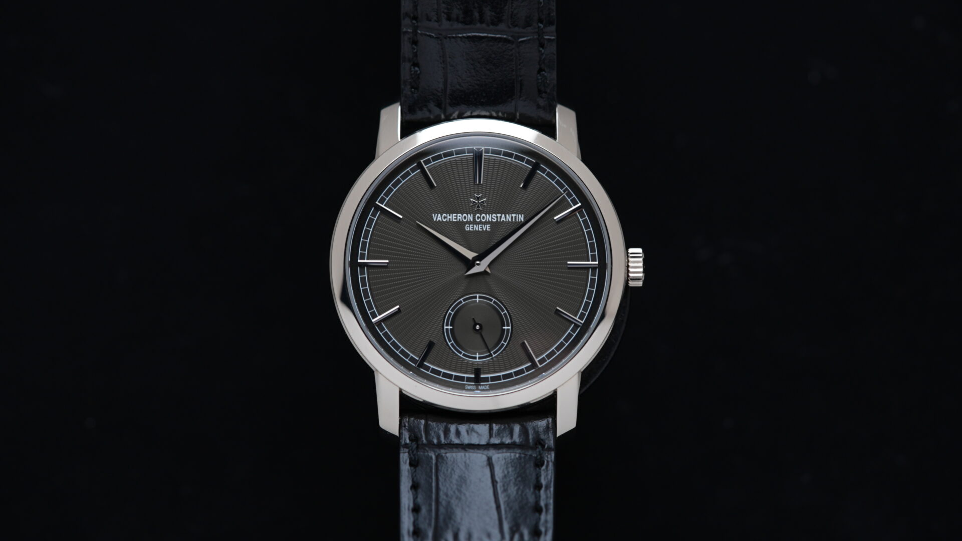Vacheron Constantin Patrimony Traditional Japan 100th Anniversary watch featured under white lighting.