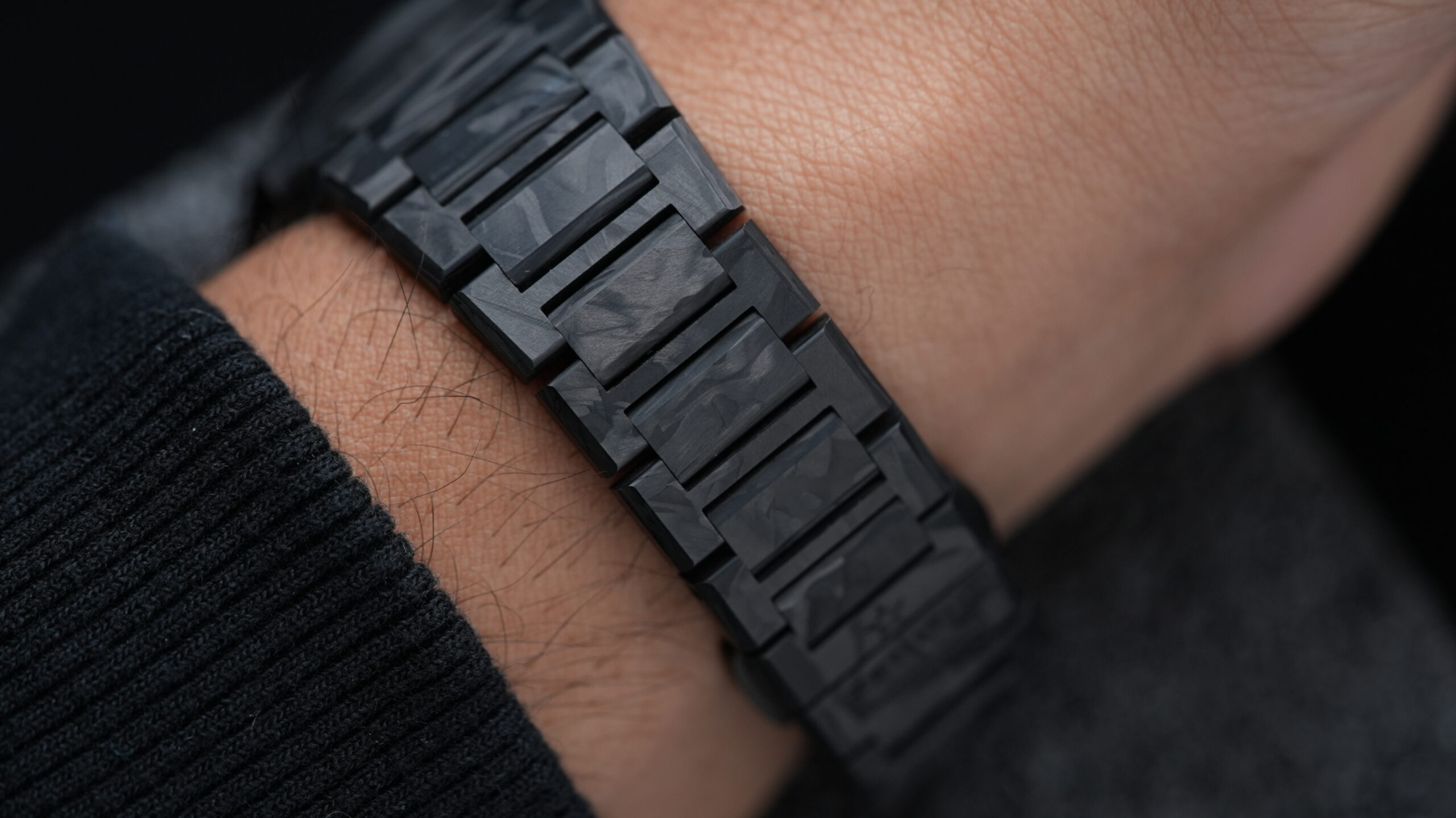 Cool Carbon Fiber Strap Butterfly Buckle Band Smart Watch Bracelet 20mm  22mm NEW | eBay