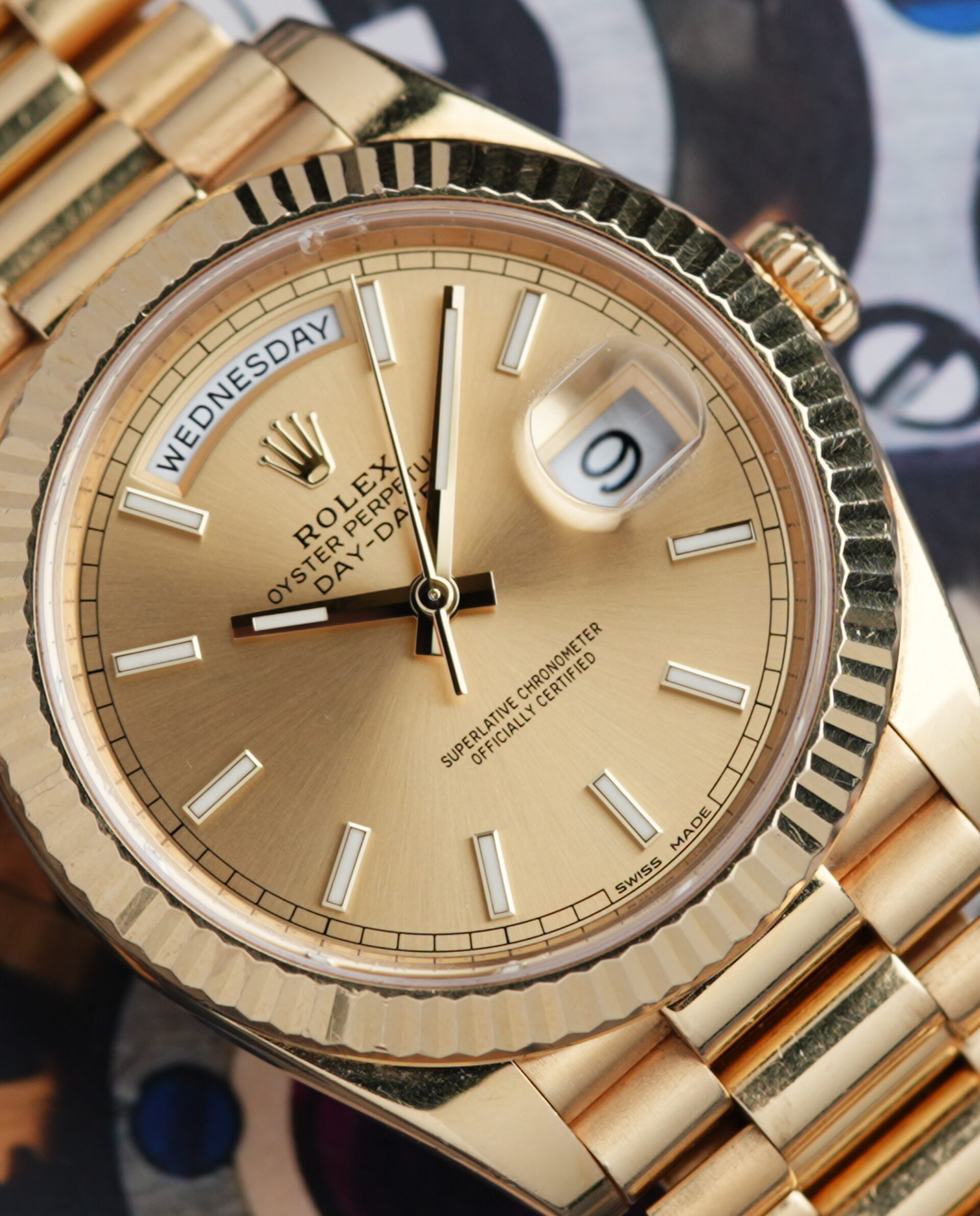 Rolex Day-Date 40 President Yellow Gold - The GodFather - 228238 ...
